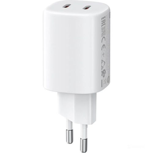 Xiaomi Mi Travel Charger Nano Turbo GaN Fast Charger 2C (C+C) 45W – Kompakt GaN hálózati gyorstöltő két USB-C csatlakozóval