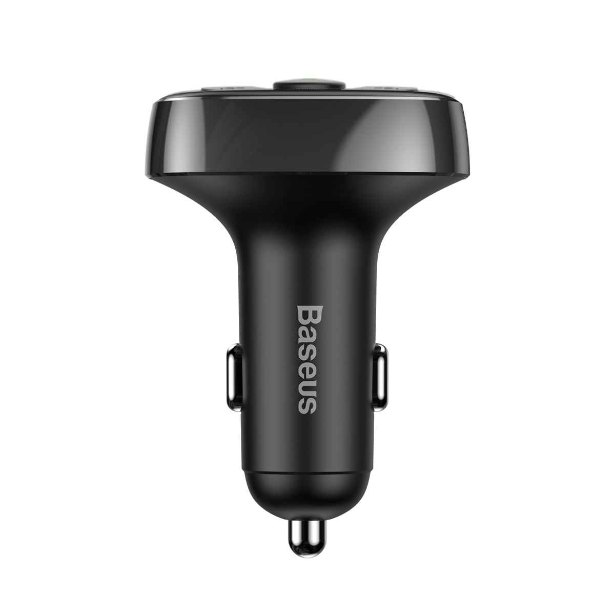 Baseus S-09A T-Shaped Bluetooth FM transmitter – MP3 lejátszás, kihangosítás, fekete
