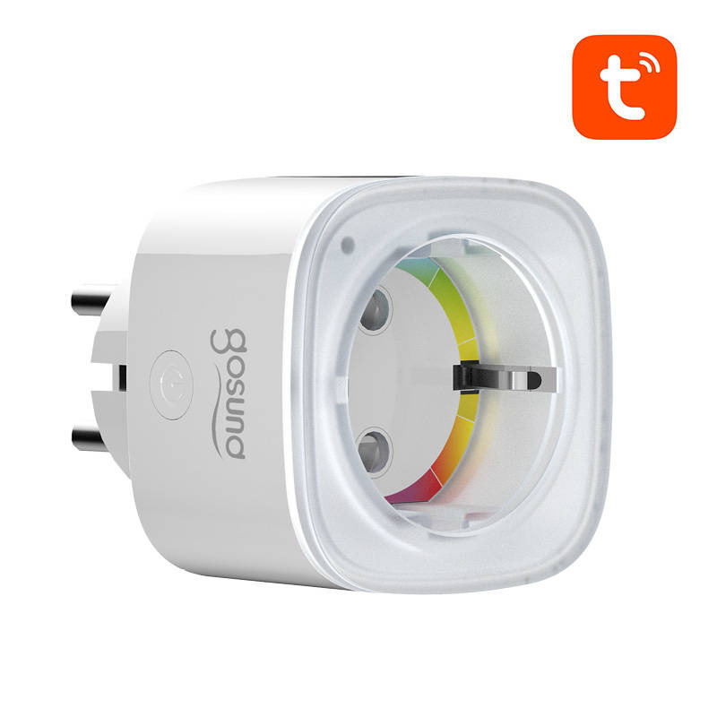 Gosund EP8 Tuya WiFi okos konnektor 16A – Távoli vezérlés, energiafigyelés – 3. kép
