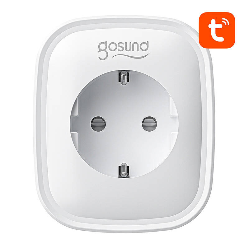 Gosund SP6 WiFi + Bluetooth Okos Konnektor 16A + USB-C 20W – Kettős vezérlés, energiatakarékos megoldás – 3. kép