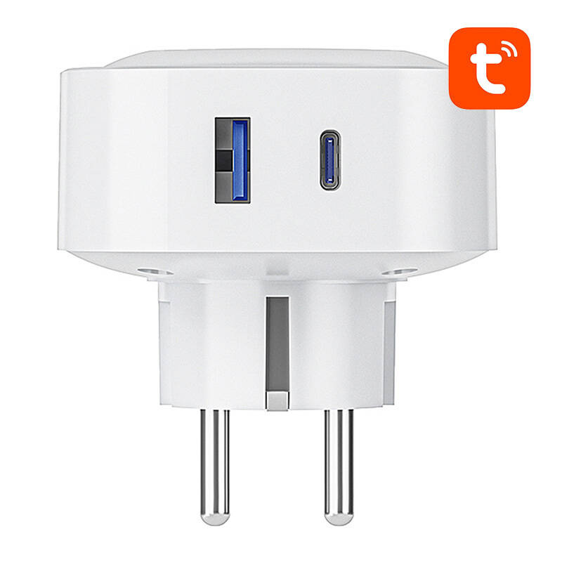 Gosund SP6 WiFi + Bluetooth Okos Konnektor 16A + USB-C 20W – Kettős vezérlés, energiatakarékos megoldás – 5. kép