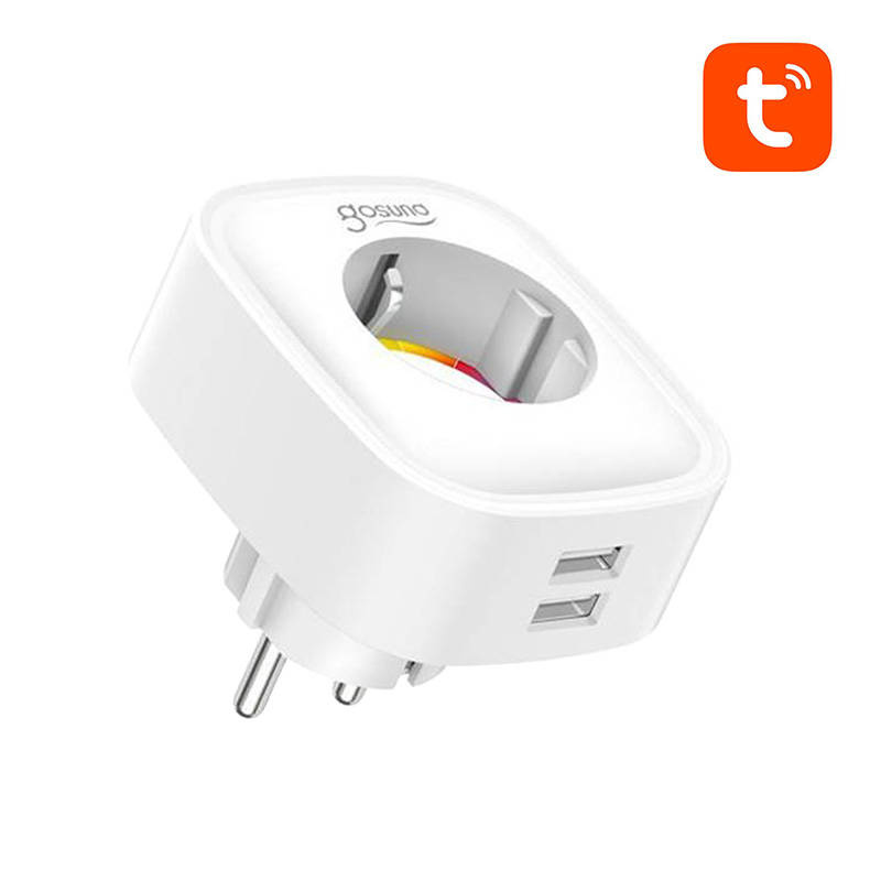 Gosund SP112 WiFi okos konnektor 16A – Intelligens WiFi dugalj fogyasztásmérővel és 2 USB porttal – 4. kép