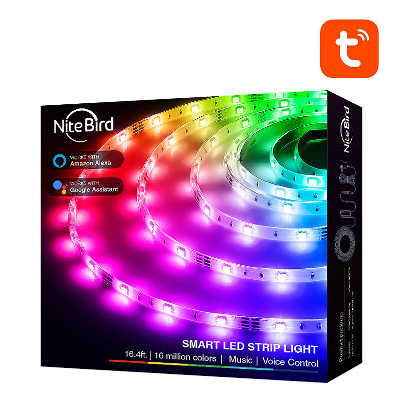 NiteBird SL3 okos LED szalag (2x5m), Tuya kompatibilis – 4. kép
