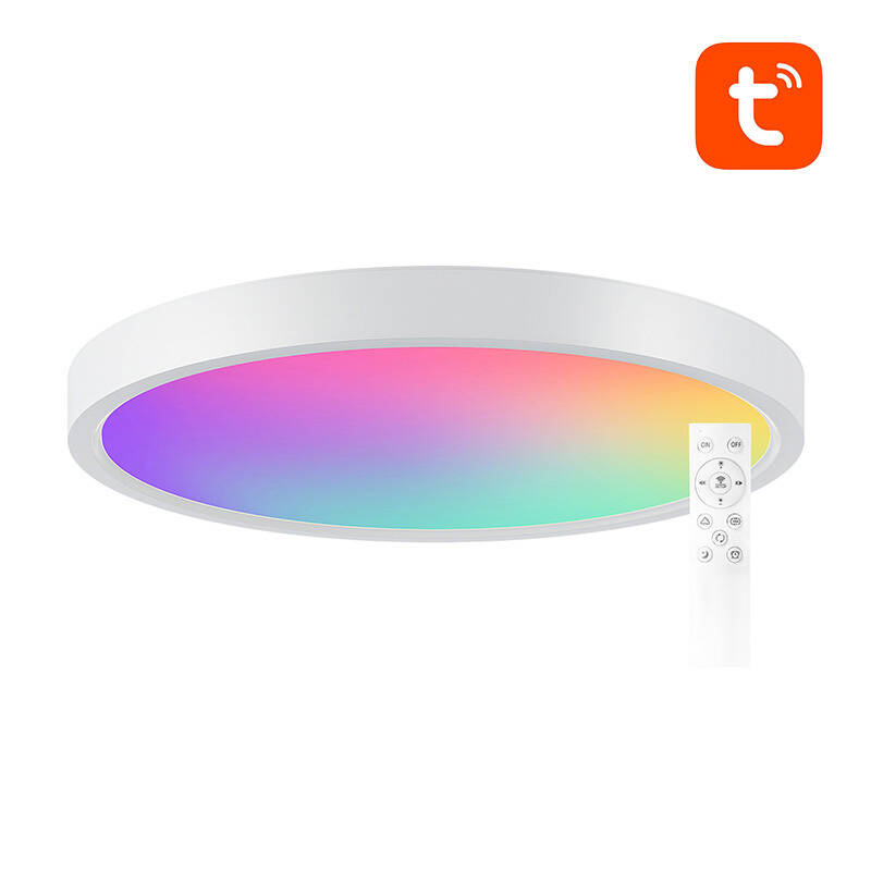 Gosund LB12 Okos Mennyezeti Lámpa – 30 cm, WiFi & Bluetooth, színváltós, 24W, 1920 lumen