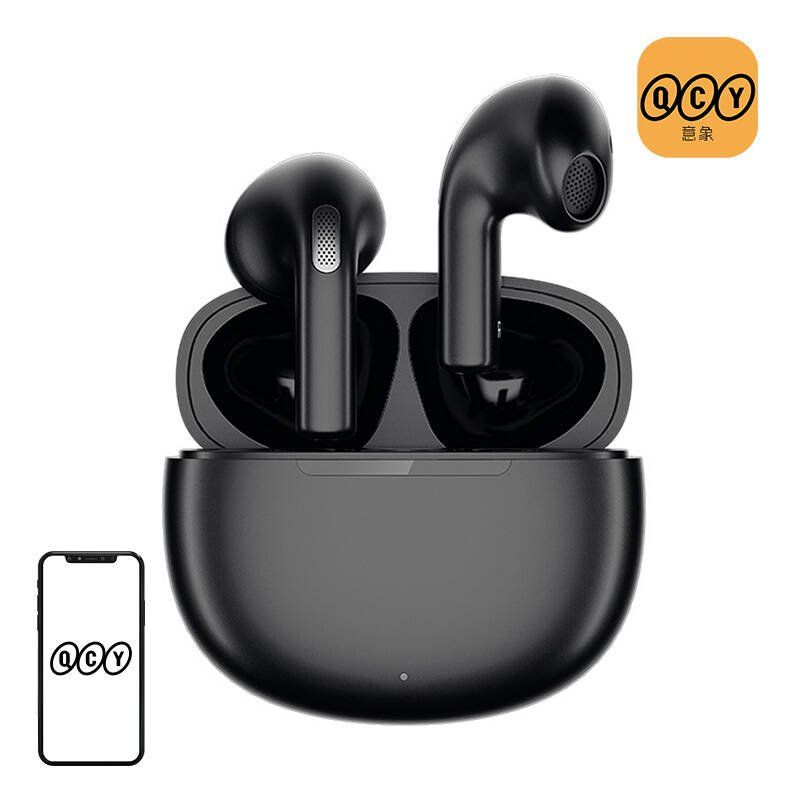 QCY T20 TWS Fülhallgató, Bluetooth 5.3, 13 mm driver, Alacsony késleltetés