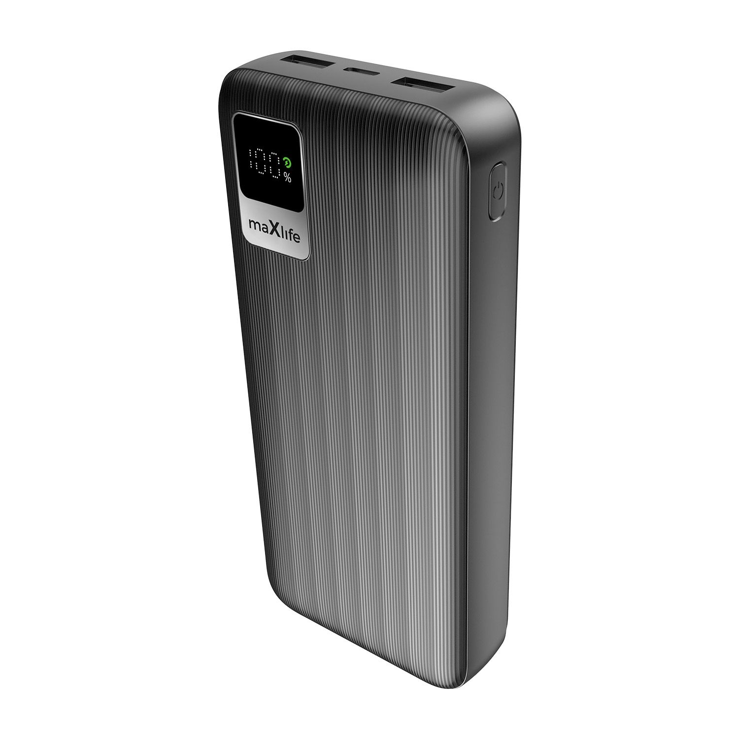 Maxlife MXPB-07 20000mAh Powerbank, fekete
