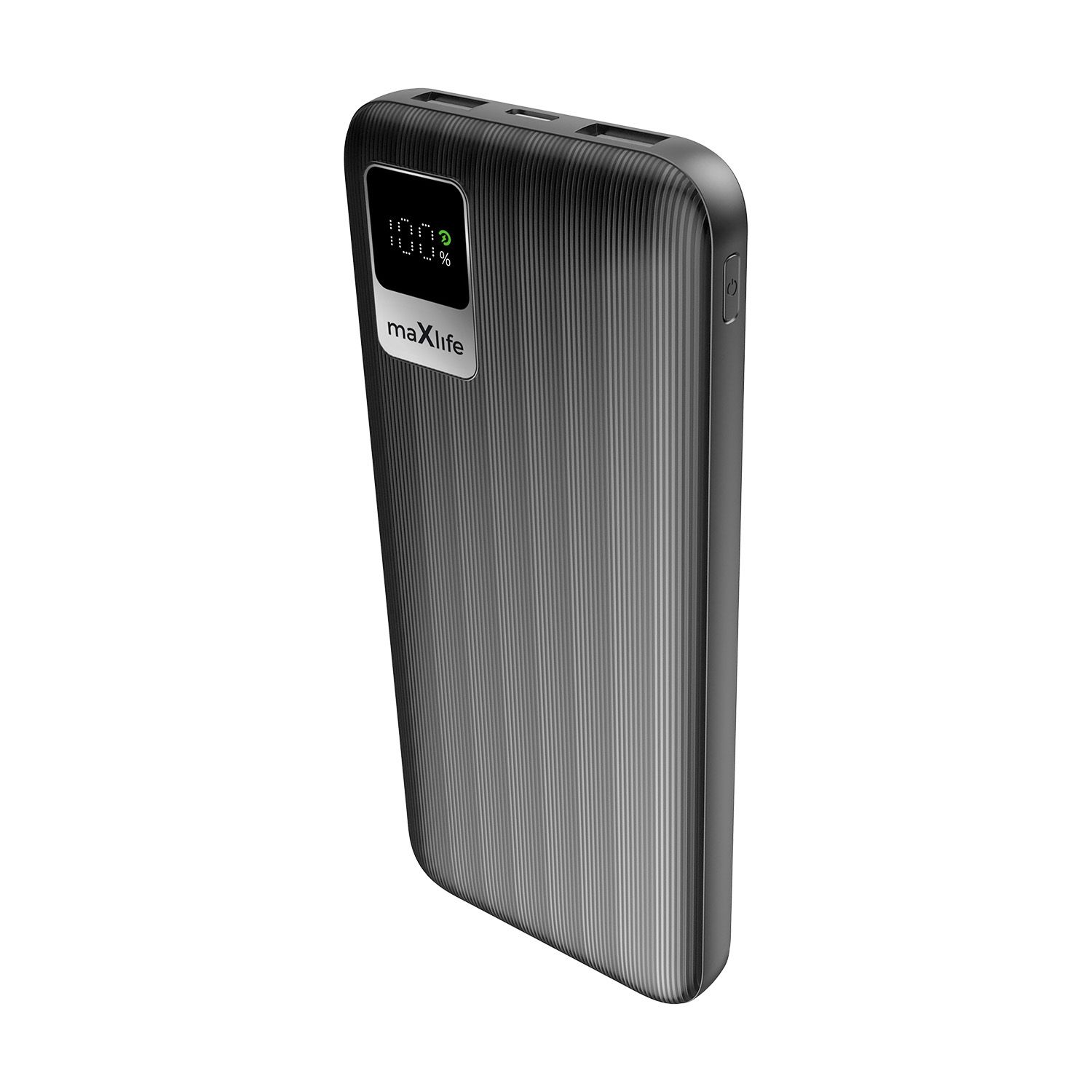 Maxlife MXPB-07 10000mAh Powerbank, fekete