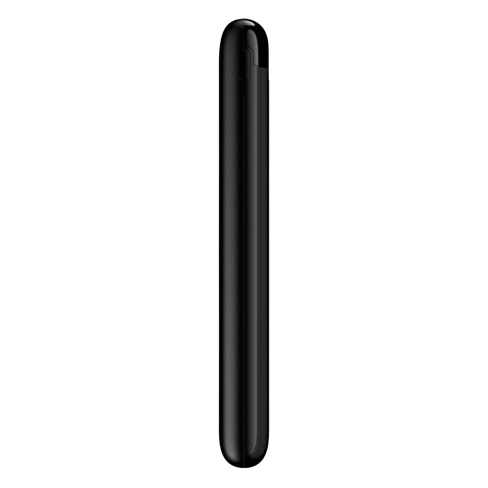 Setty SPBL-10 10000mAh Powerbank, LCD  – Gyors Töltés és LCD Kijelző, Fekete – 4. kép