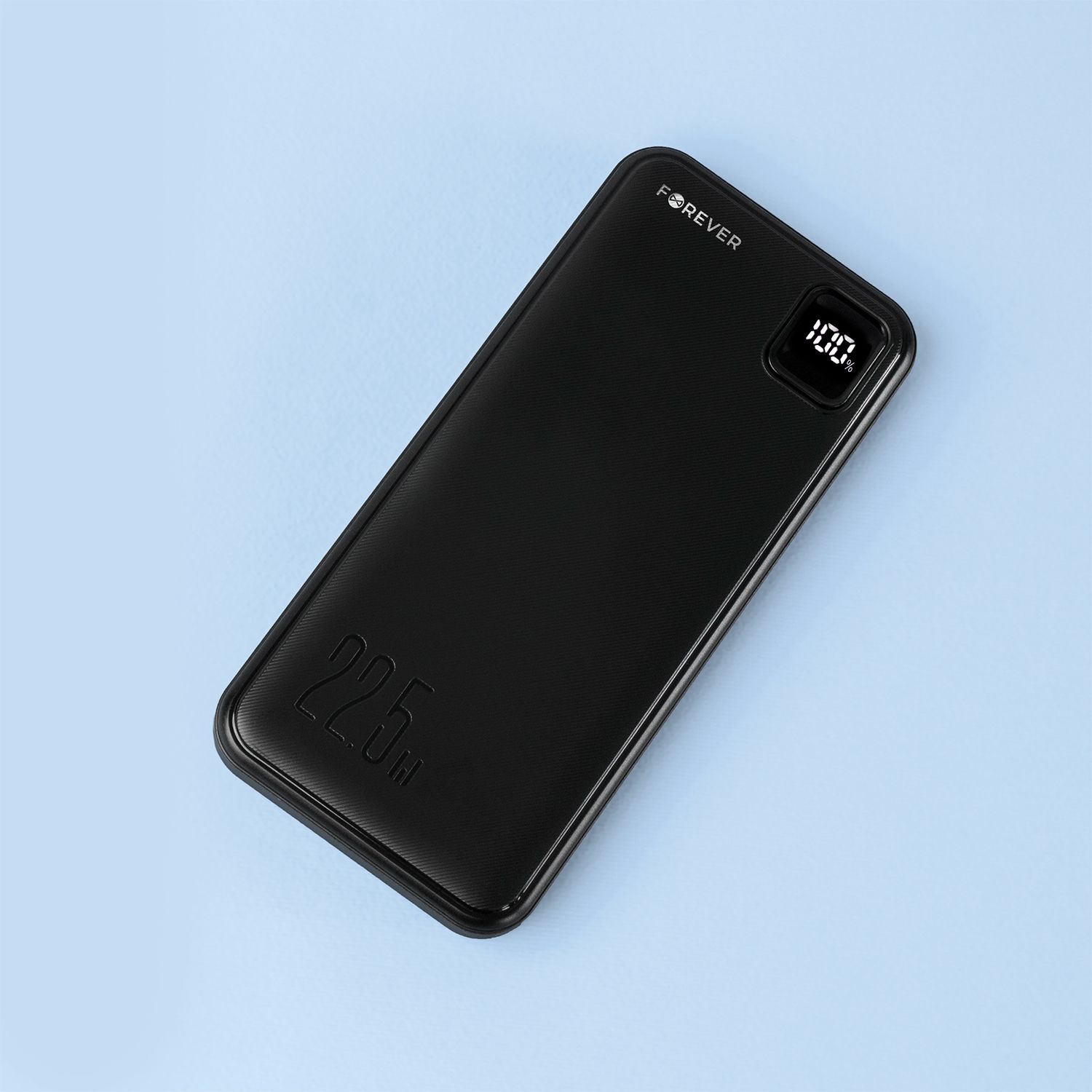 Forever TB-300M PD QC 10000 mAh 22,5W Powerbank, Gyors Töltés – Fekete – 8. kép