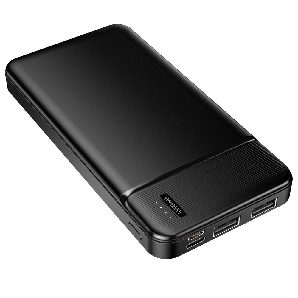 Maxlife MXPB-01 10000mAh hordozható külső akkumulátor – fekete – 4. kép