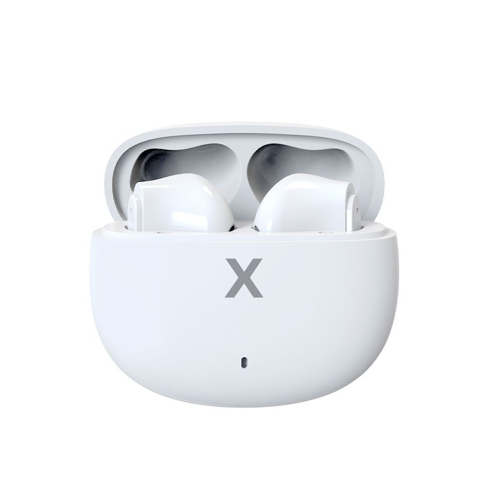 Maxlife MXBE-03 TWS Bluetooth vezeték nélküli fülhallgató – Fehér, töltőtokkal – 2. kép