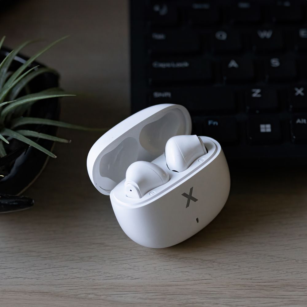 Maxlife MXBE-03 TWS Bluetooth vezeték nélküli fülhallgató – Fehér, töltőtokkal – 9. kép