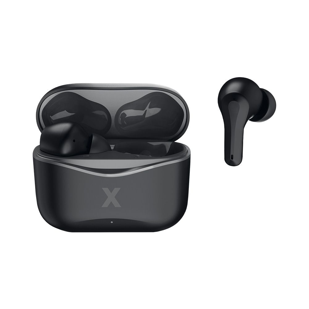 Maxlife MXBE-01 TWS Bluetooth vezeték nélküli fülhallgató – Fekete, töltőtokkal – 2. kép