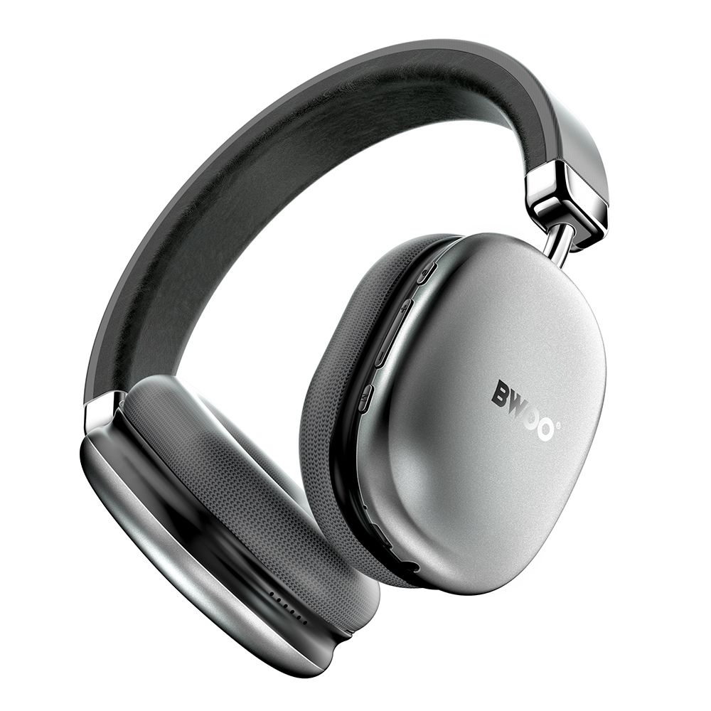 BWOO BW-585 Vezeték nélküli Bluetooth Fejhallgató – Szürke – 3. kép