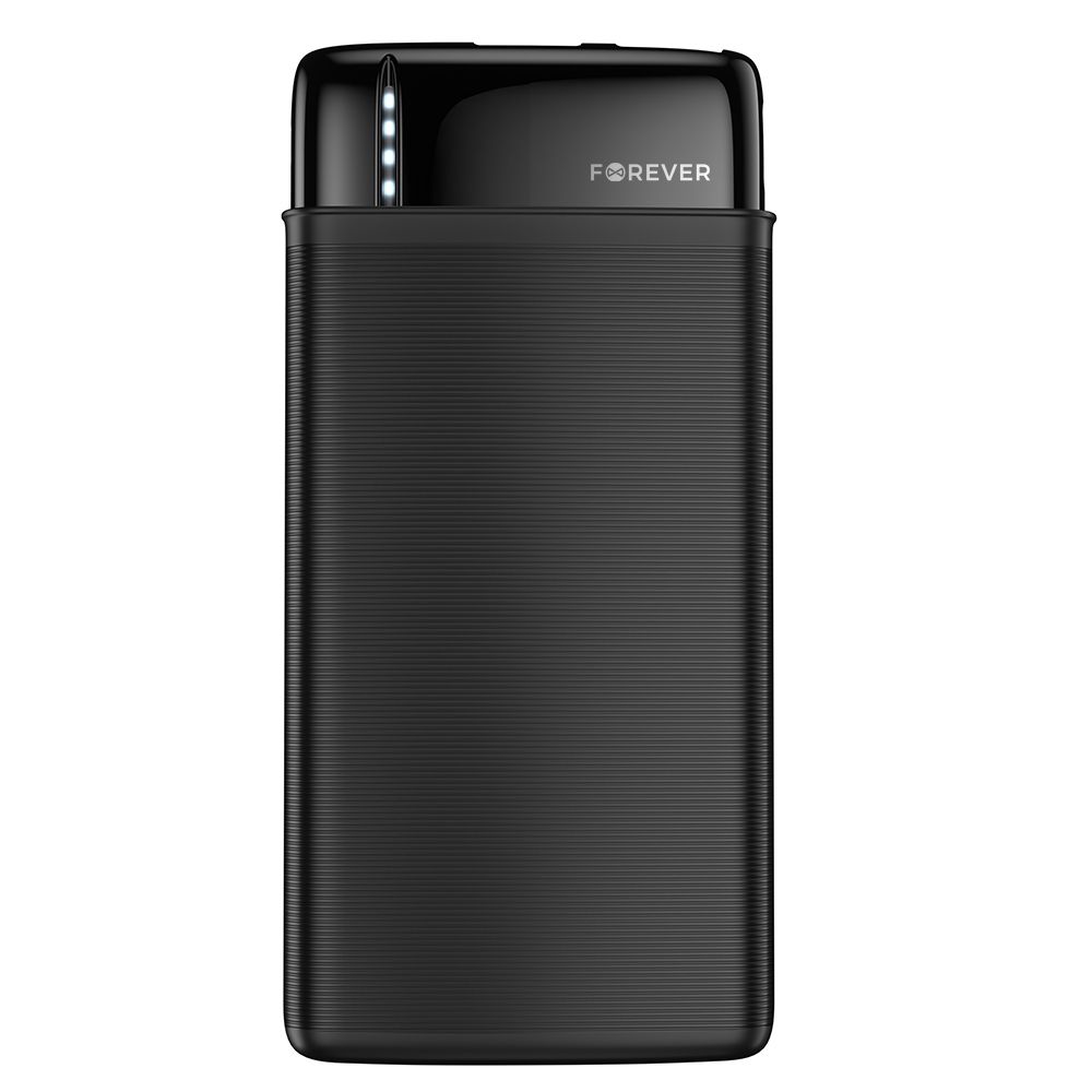 Forever TB-100L Powerbank – 20000mAh Nagy Kapacitású Külső Akkumulátor, Fekete – 2. kép