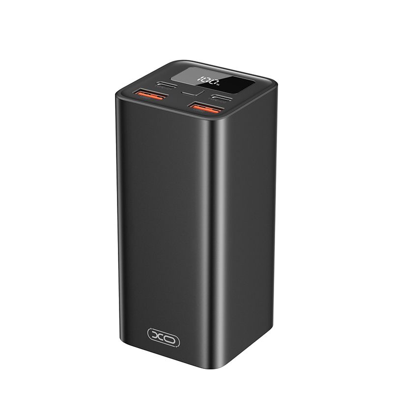 XO PB97 20000mAh Powerbank, 65W PD Gyorstöltés, Laptop Töltés, USB-C + USB-A, LED Kijelző