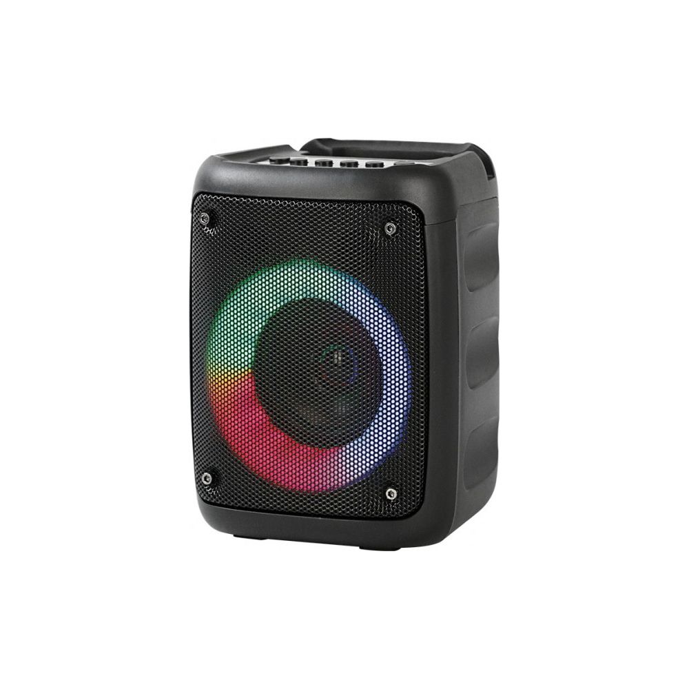 Rebeltec Stage 180 Bluetooth Hangszóró 18W, RGB világítás, FM rádió, Karaoke, USB/microSD – Hordozható Speaker