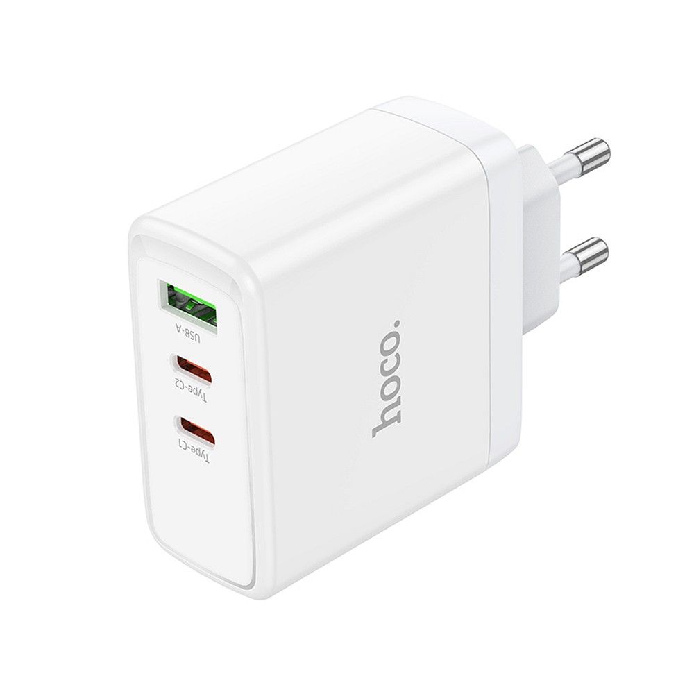Hoco N30 GaN 65W gyorstöltő – 2× USB-C + USB-A, Power Delivery, Quick Charge, laptop töltéshez – 5. kép