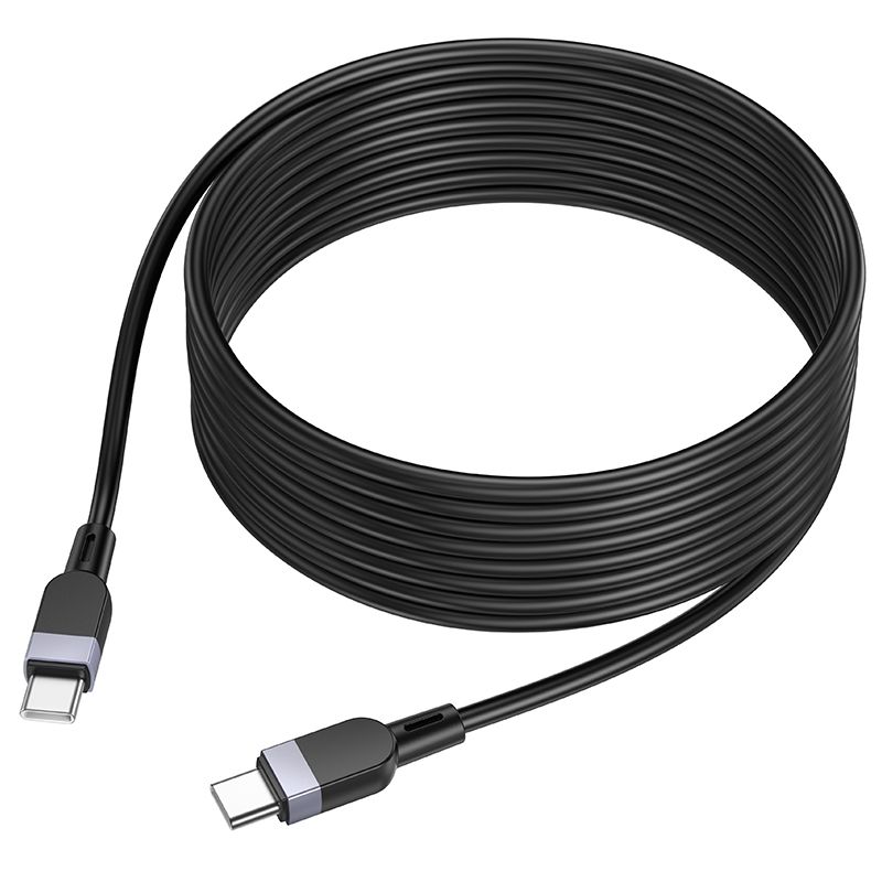 Hoco X109 USB-C – USB-C szilikon gyorstöltő kábel, 60W, 3 méter – 3. kép