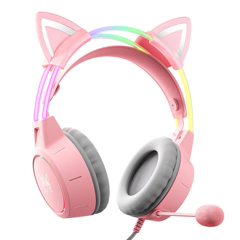 ONIKUMA X15 PRO RGB Gaming Fejhallgató – 50 mm driver, zajszűrős mikrofon, USB + 3,5 mm, Fekete – 7. kép