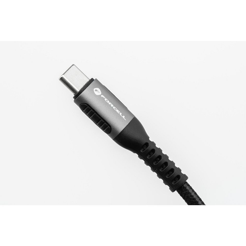 Forcell F-Energy C259 USB-C – Lightning Kábel PD 27W, 3A, 1,2m – Cafule fonott gyorstöltő és adatkábel – 6. kép