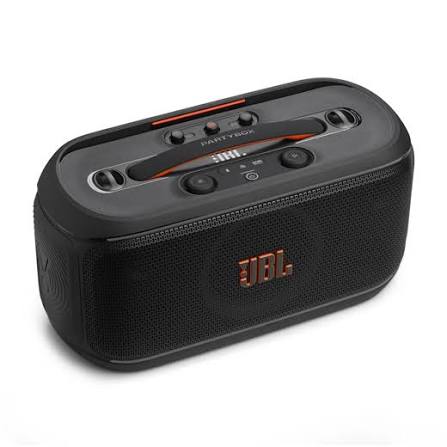 JBL PartyBox On-The-Go 2 Bluetooth Hangszóró – 100W Teljesítmény, Vezeték Nélküli Mikrofonok, Fényshow