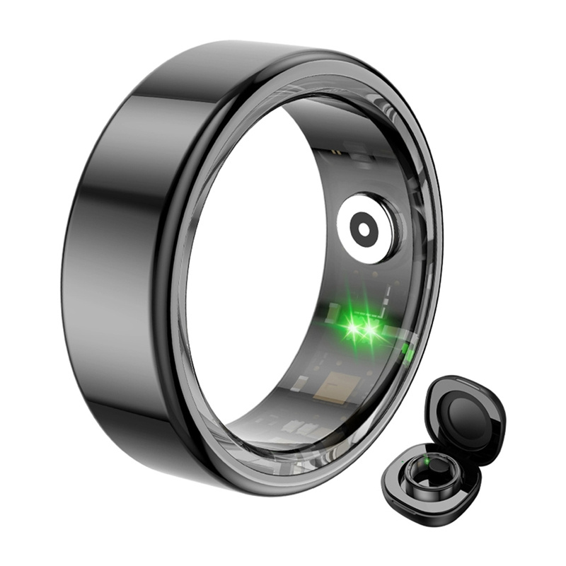 COLMI R02 Smart Ring töltőtokkal – pulzusmérés, véroxigénszint monitorozás, alvásfigyelés, IP68 vízállóság – 6. kép