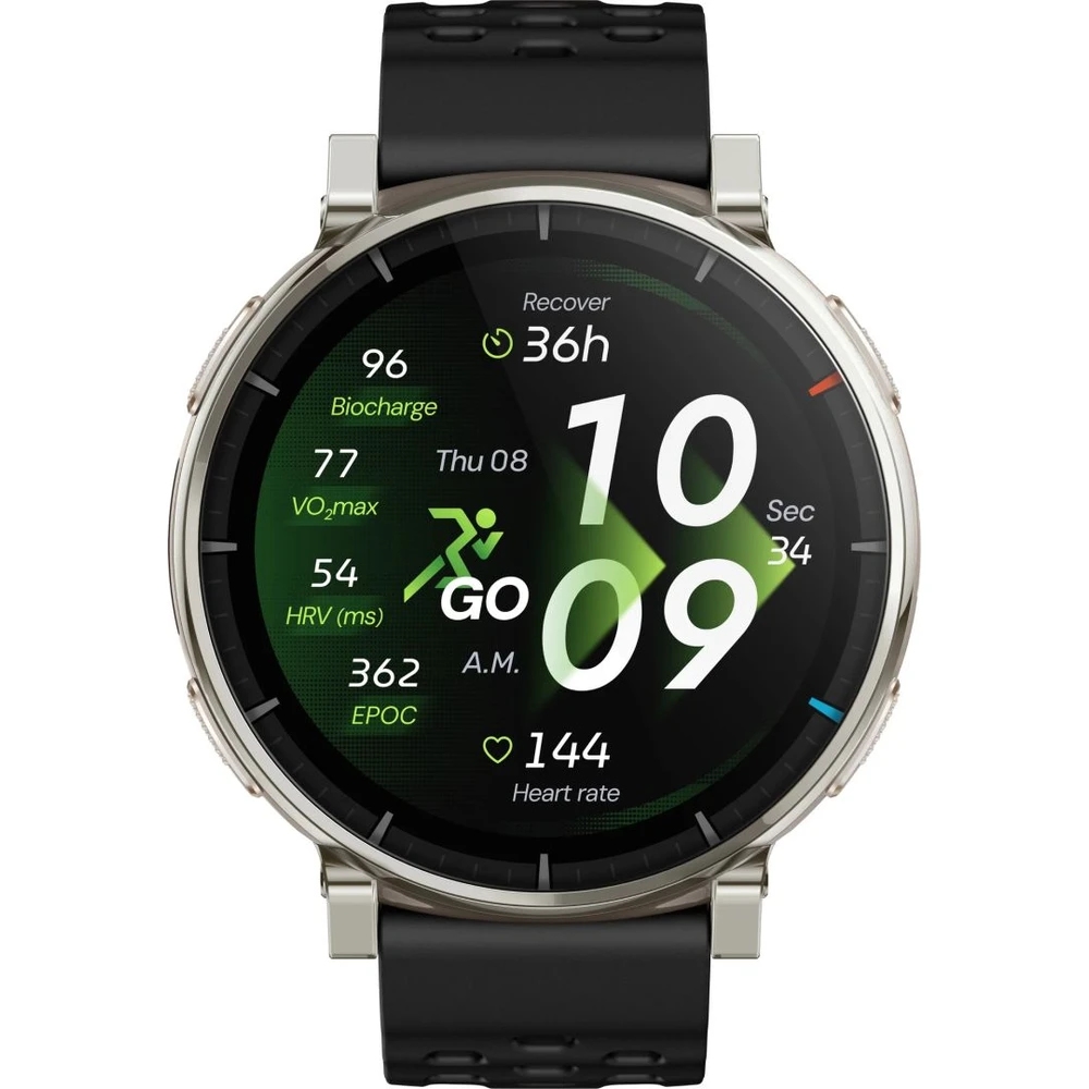 Amazfit Active 3 Premium NFC – Prémium okosóra zafírüveggel, NFC fizetéssel és fejlett futófunkciókkal – 3. kép