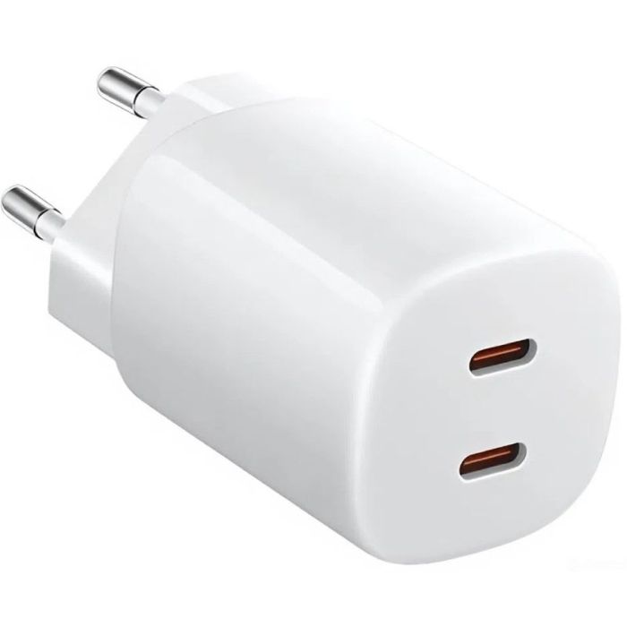 Xiaomi Mi Travel Charger Nano Turbo GaN Fast Charger 2C (C+C) 45W – Kompakt GaN hálózati gyorstöltő két USB-C csatlakozóval – 3. kép