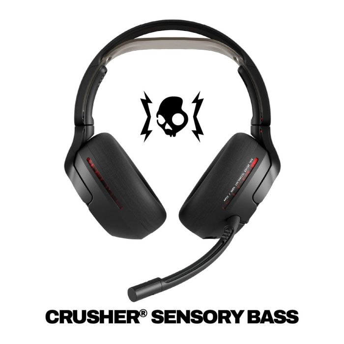 Skullcandy Crusher PLYR 720 – Prémium vezeték nélküli gamer headset Crusher Bass technológiával – 3. kép