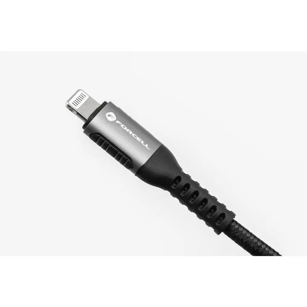 Forcell F-Energy C257 USB-A – Lightning kábel 2,4A 12W Cafule 1,2 m – 4. kép