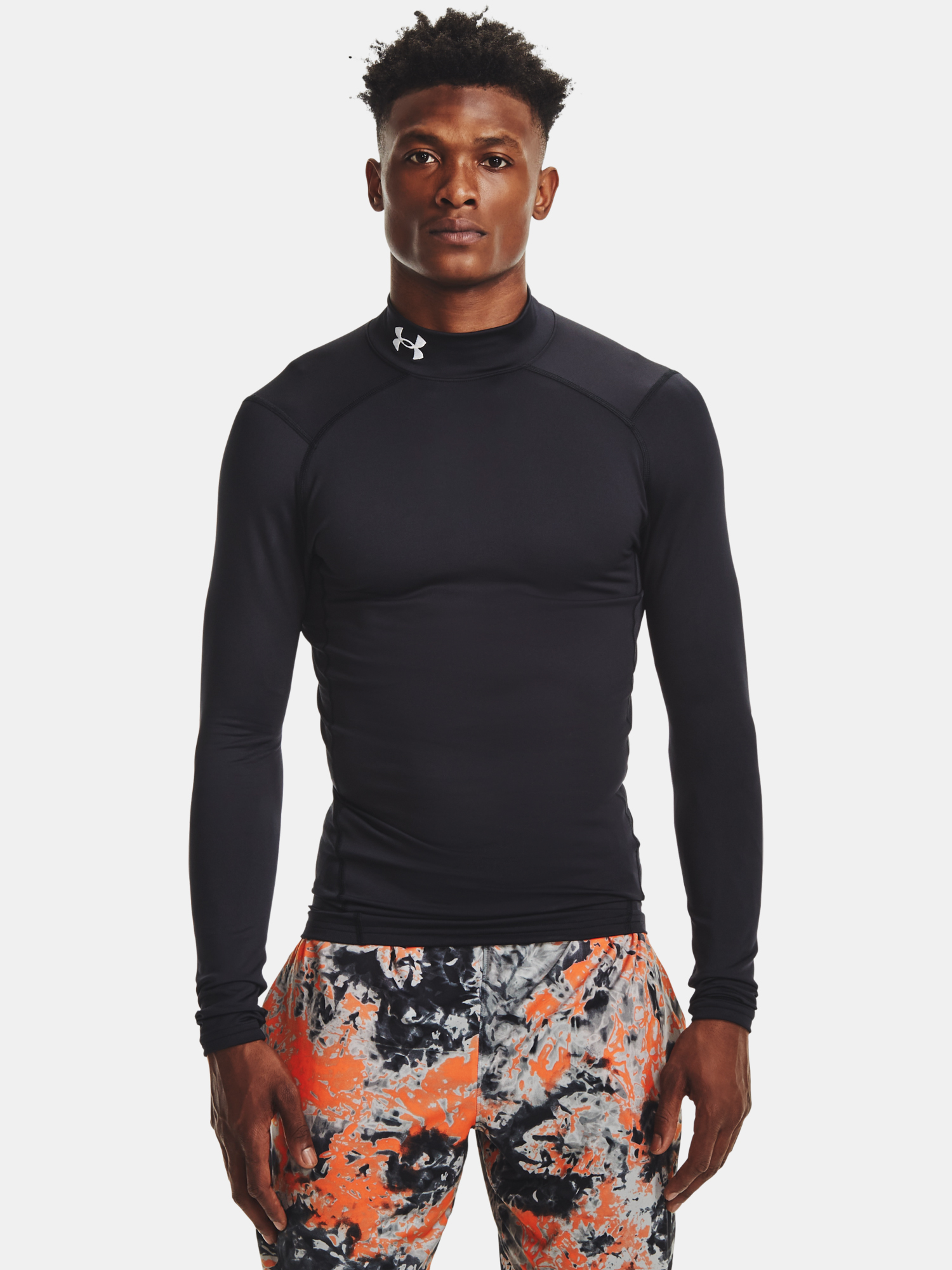 Under Armour Férfi Hosszú Ujjú Edzőpóló CG Armour Comp Mock