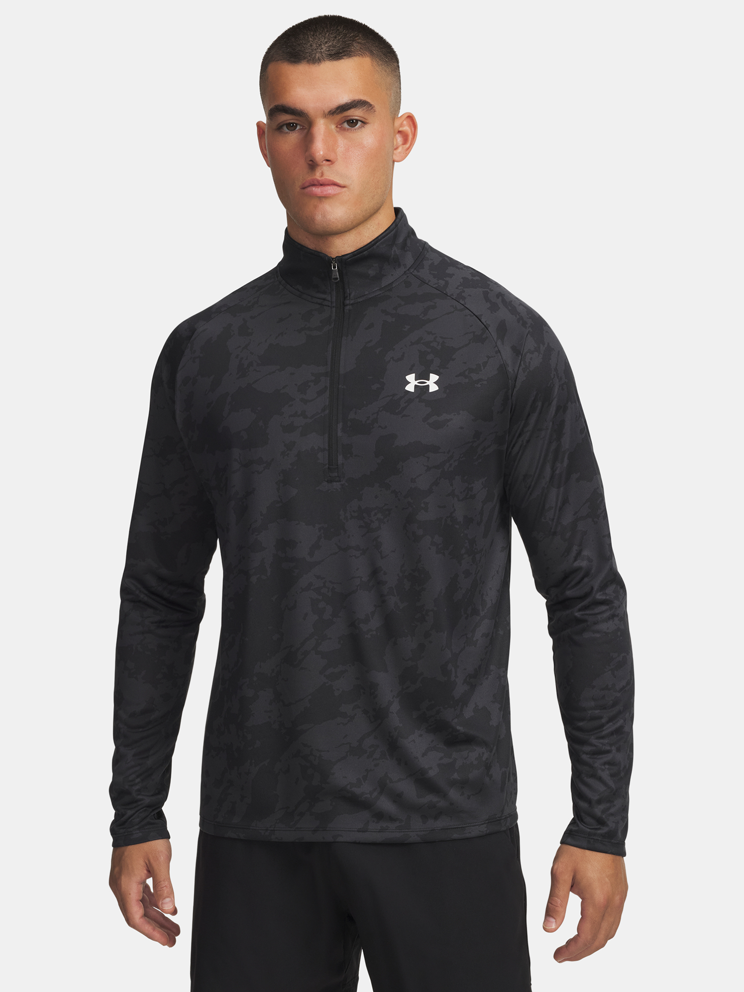 Under Armour Férfi Hosszú Ujjú Edzőpóló Tech 2.0 1/2 Zip
