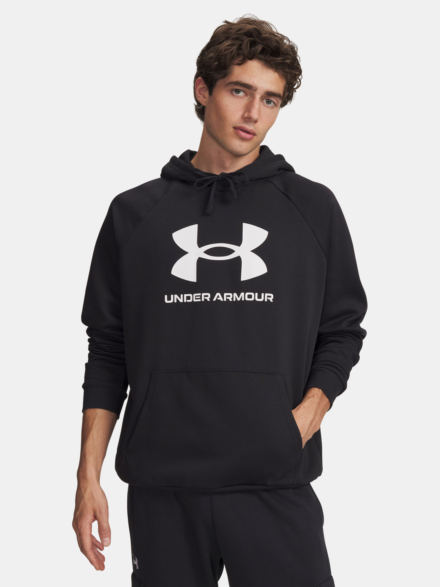Under Armour Férfi Pulóver UA Rival Fleece Logo HD