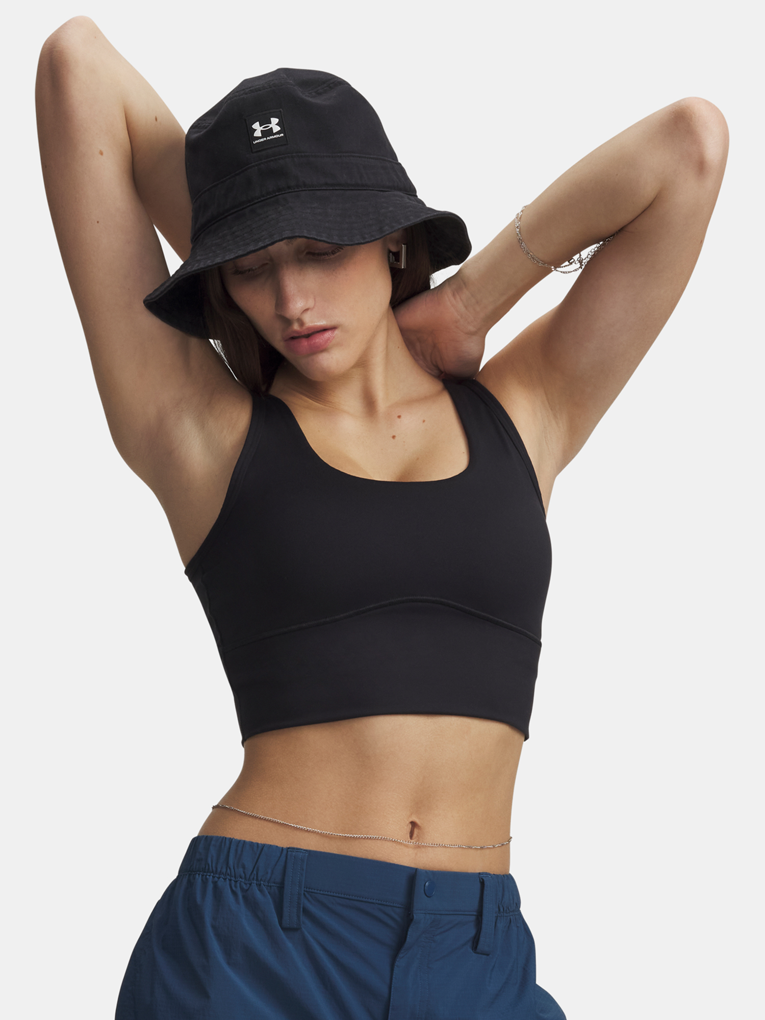 Under Armour Női Edzőatléta Meridian Fitted Crop Tank