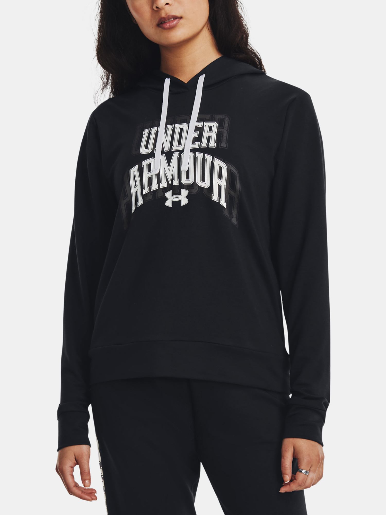 Under Armour Női Pulóver UA Rival Terry Graphic Hdy