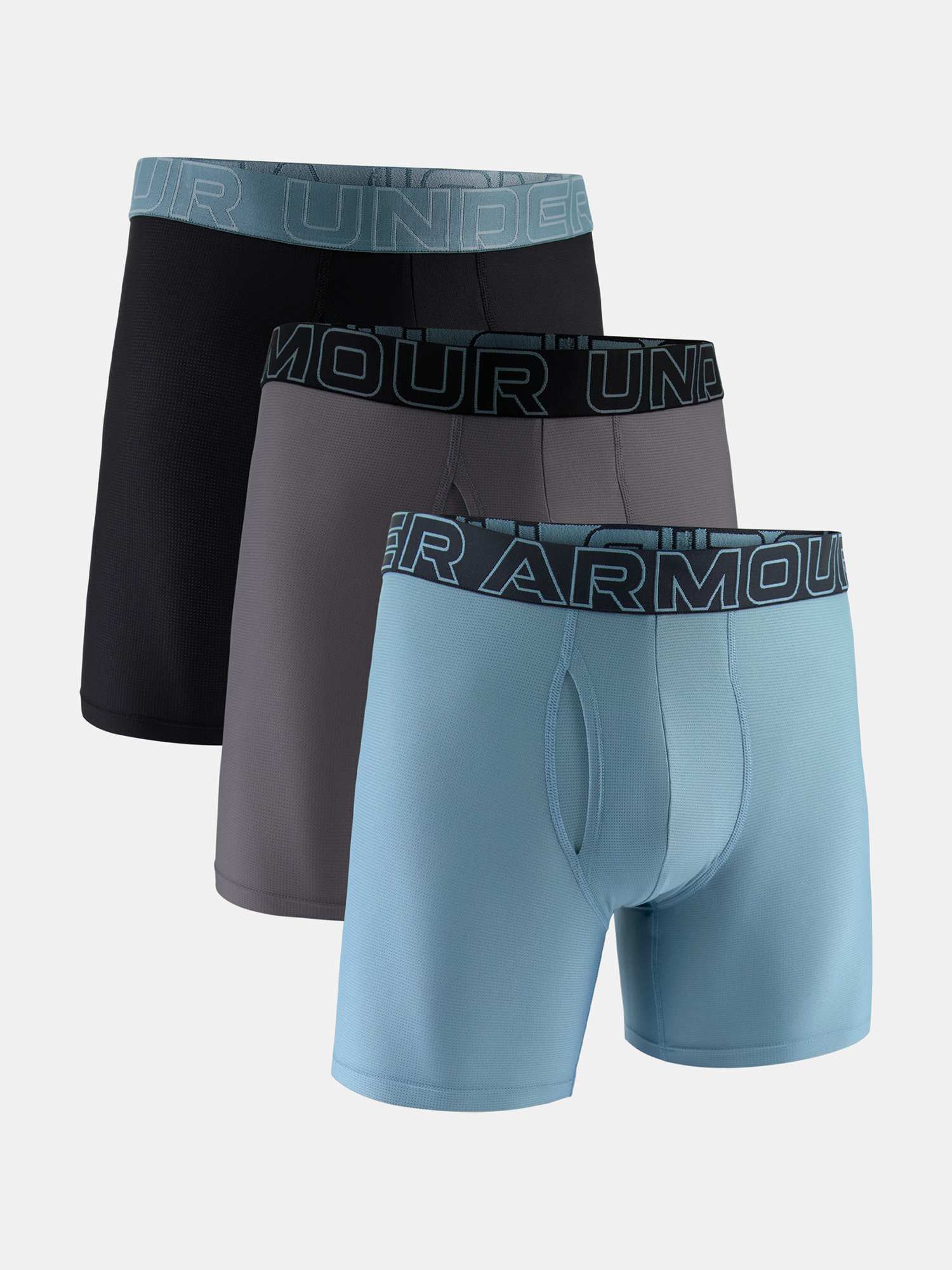Under Armour Férfi Alsónadrág (boxer) M UA Perf Tech Mesh 6in (3 db-os)