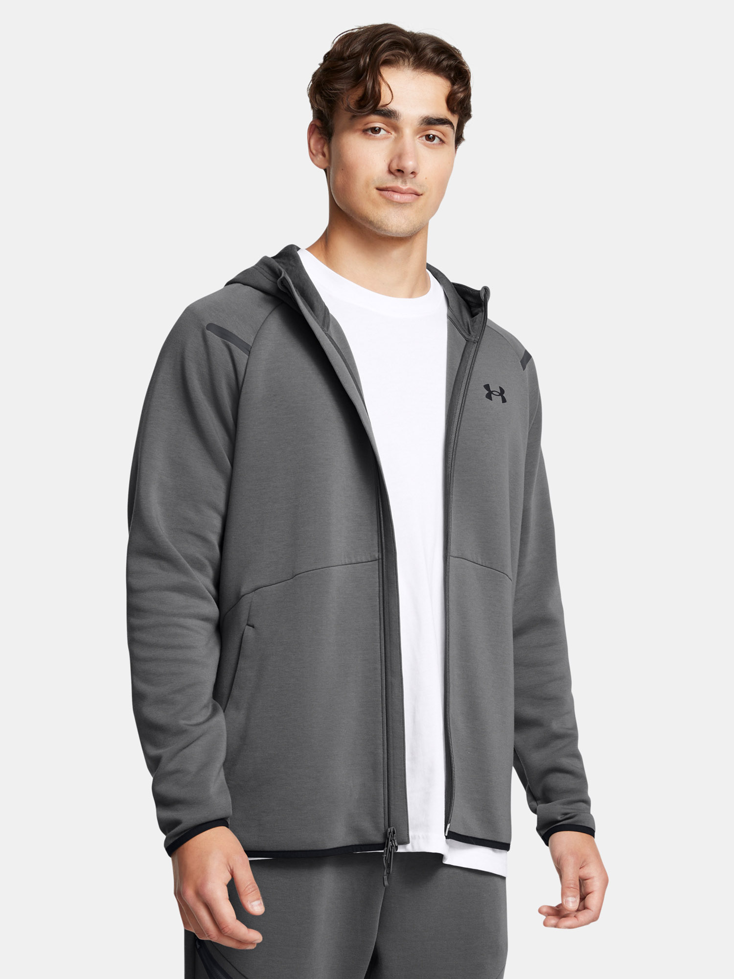 Under Armour Férfi Cipzáras Pulóver UA Unstoppable Flc FZ HD EU