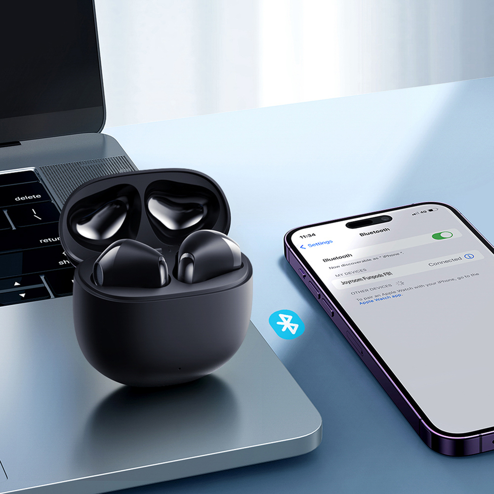 Joyroom FunPods JR-FB1 TWS vezeték nélküli Bluetooth fülhallgató, mély basszus, érintésvezérlés, kényelmes kialakítás – 23. kép
