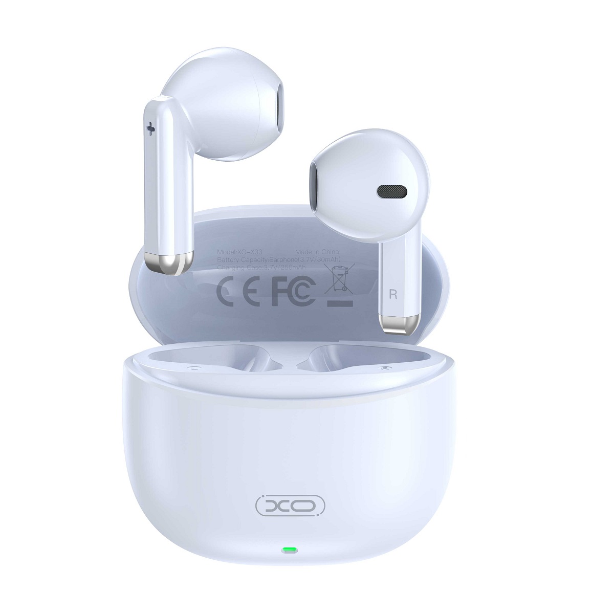 XO Bluetooth X33 TWS Vezeték nélküli fülhallgató, Tökéletes hangminőség és kényelem