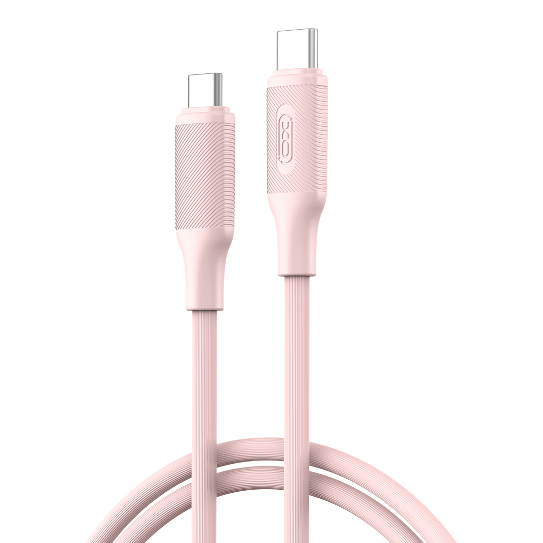 XO NB-Q265B USB-C – USB-C kábel – 60W gyorstöltés, 1 m