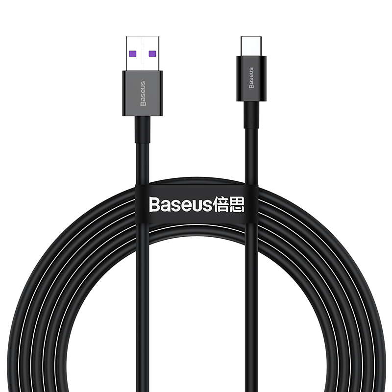 Baseus Superior USB–USB-C töltő- és adatkábel – 2 m, 66W, gyors töltés