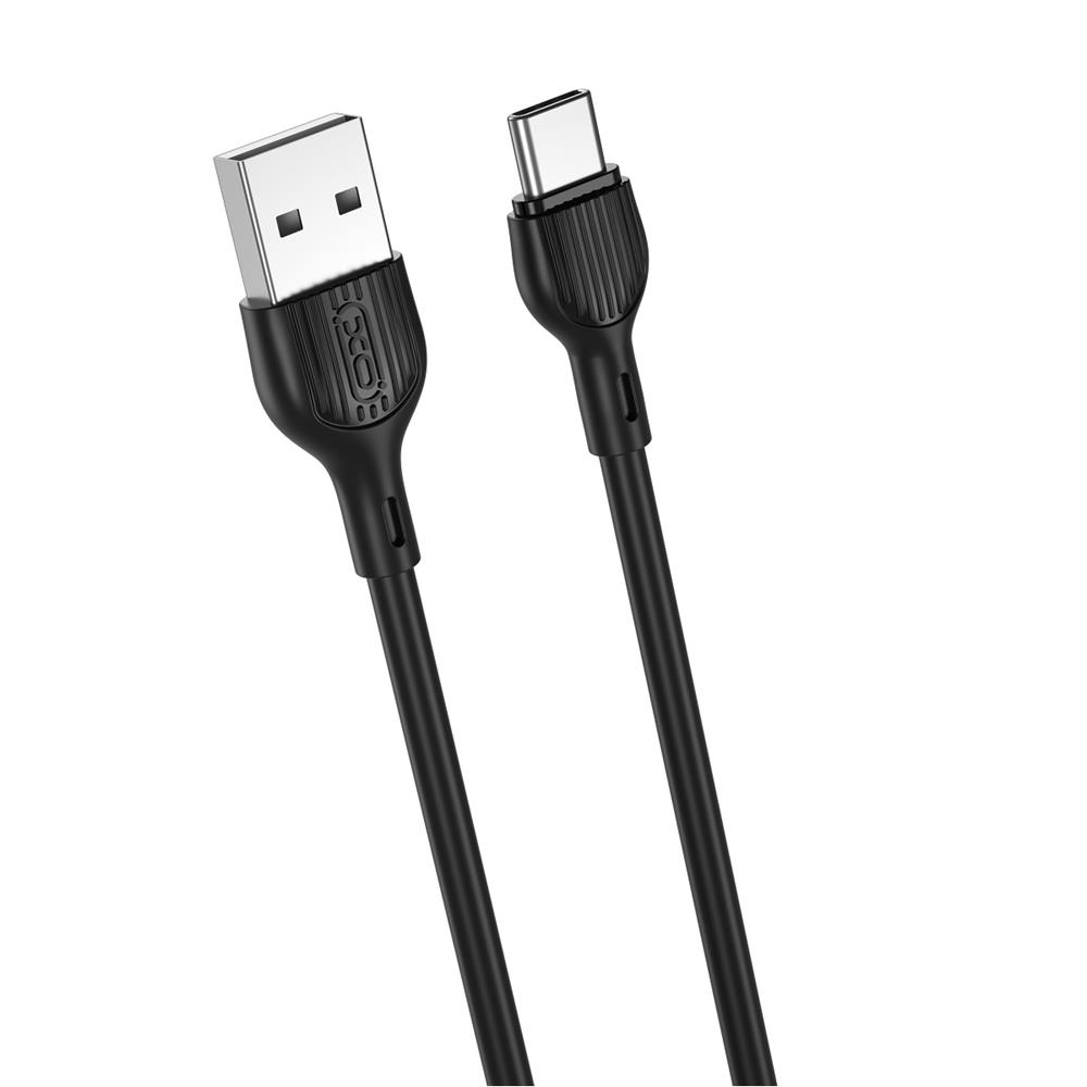 XO NB200 USB–USB-C töltő- és adatkábel – 2 m, 2,1A