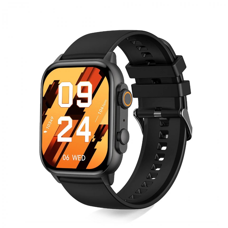 HK95 MeWatch Magyar nyelvű Bluetooth Hívásos Multisport Okosóra – Pulzus-, Vérnyomás- és Véroxigénméréssel