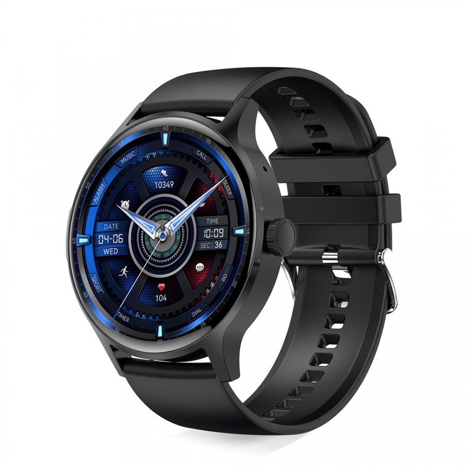 HK30 Magyar Nyelvű Multisport Okosóra – Bluetooth Hívással, Egészségfigyeléssel és Sportos Dizájnnal