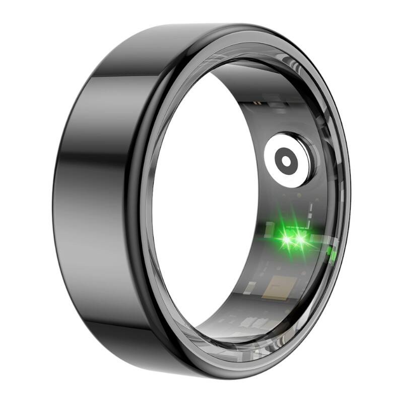 Colmi R02 Smart Ring – Elegáns, diszkrét és megbízható egészségfigyelés Fekete – 3. kép