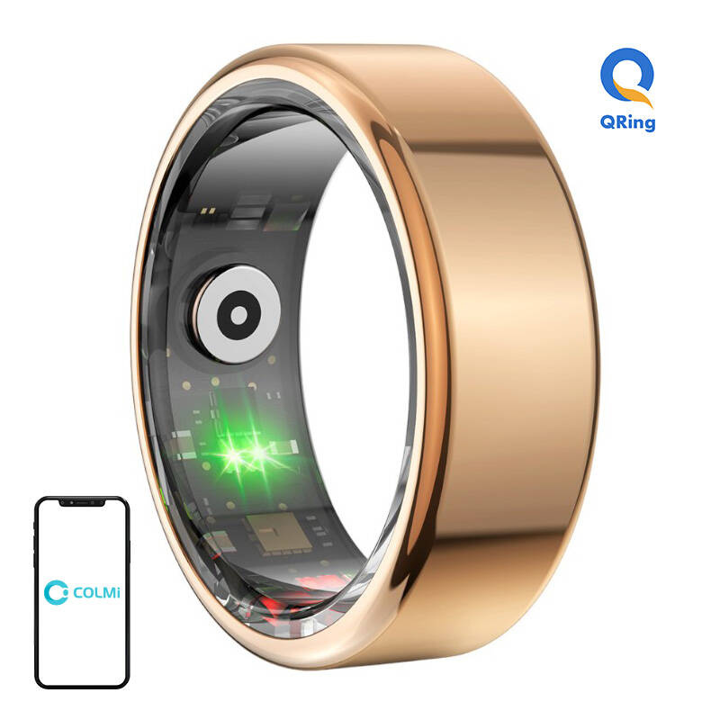 Colmi R02 Smart Ring – Elegancia és technológia egy arany gyűrűben