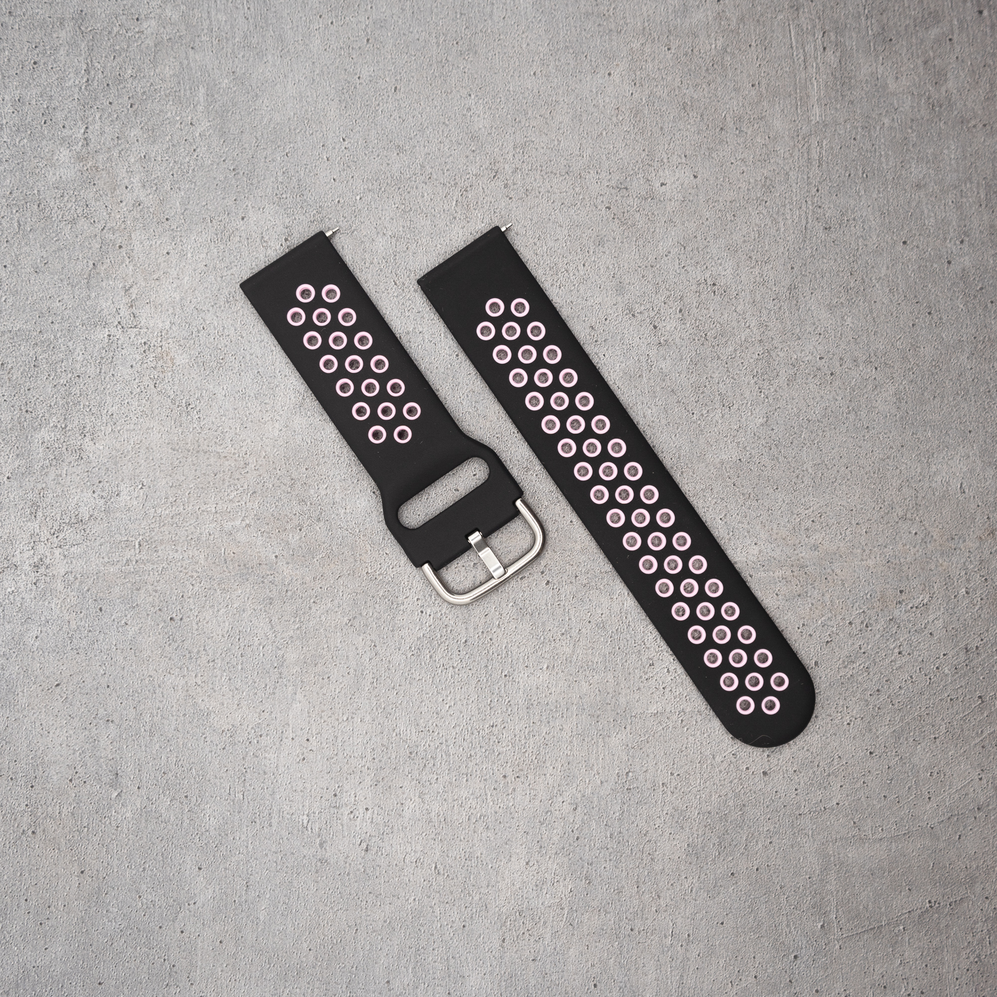 Szilikon Sport Okosóra Szíj – Perforált, 20 mm