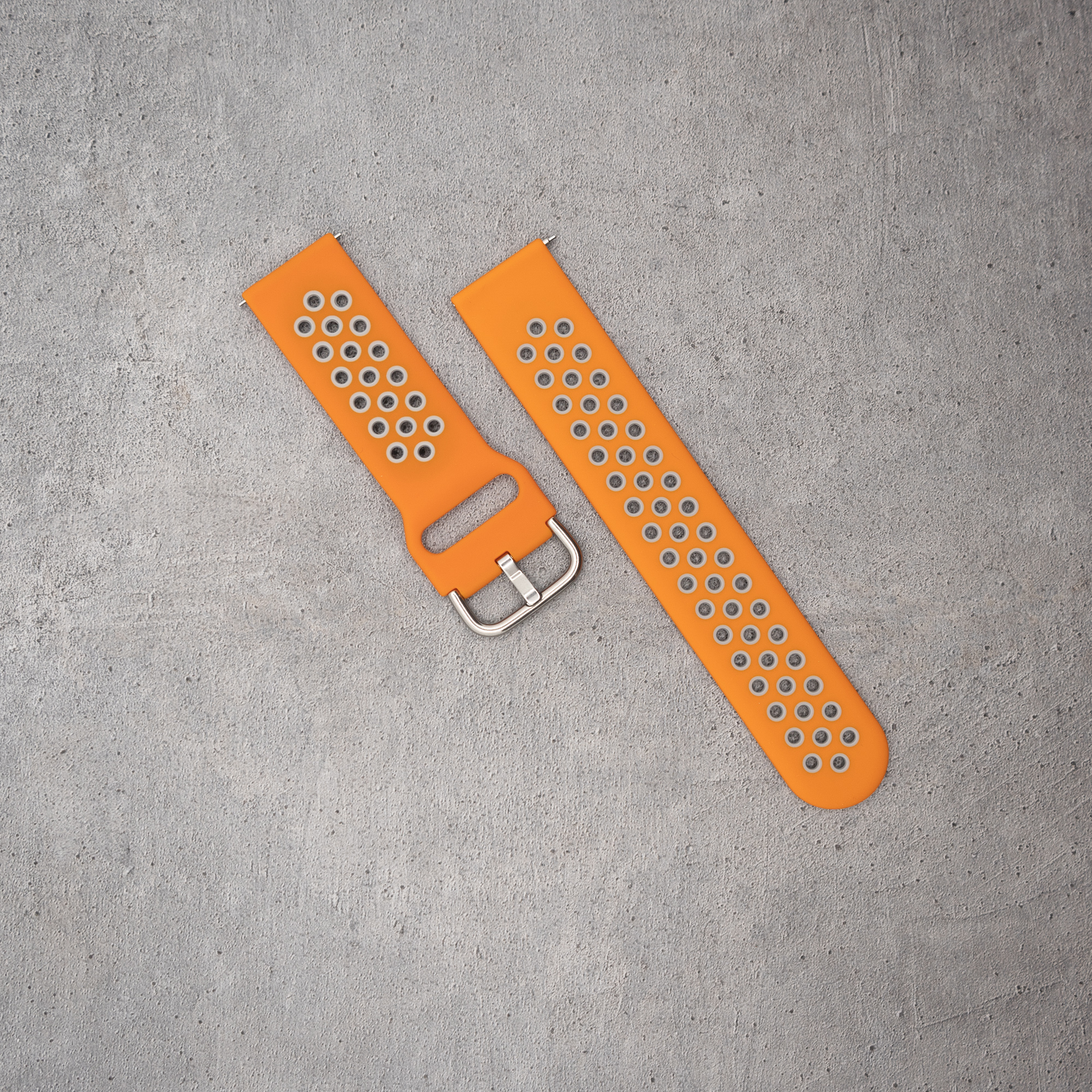 Szilikon Sport Okosóra Szíj – Perforált, 20 mm