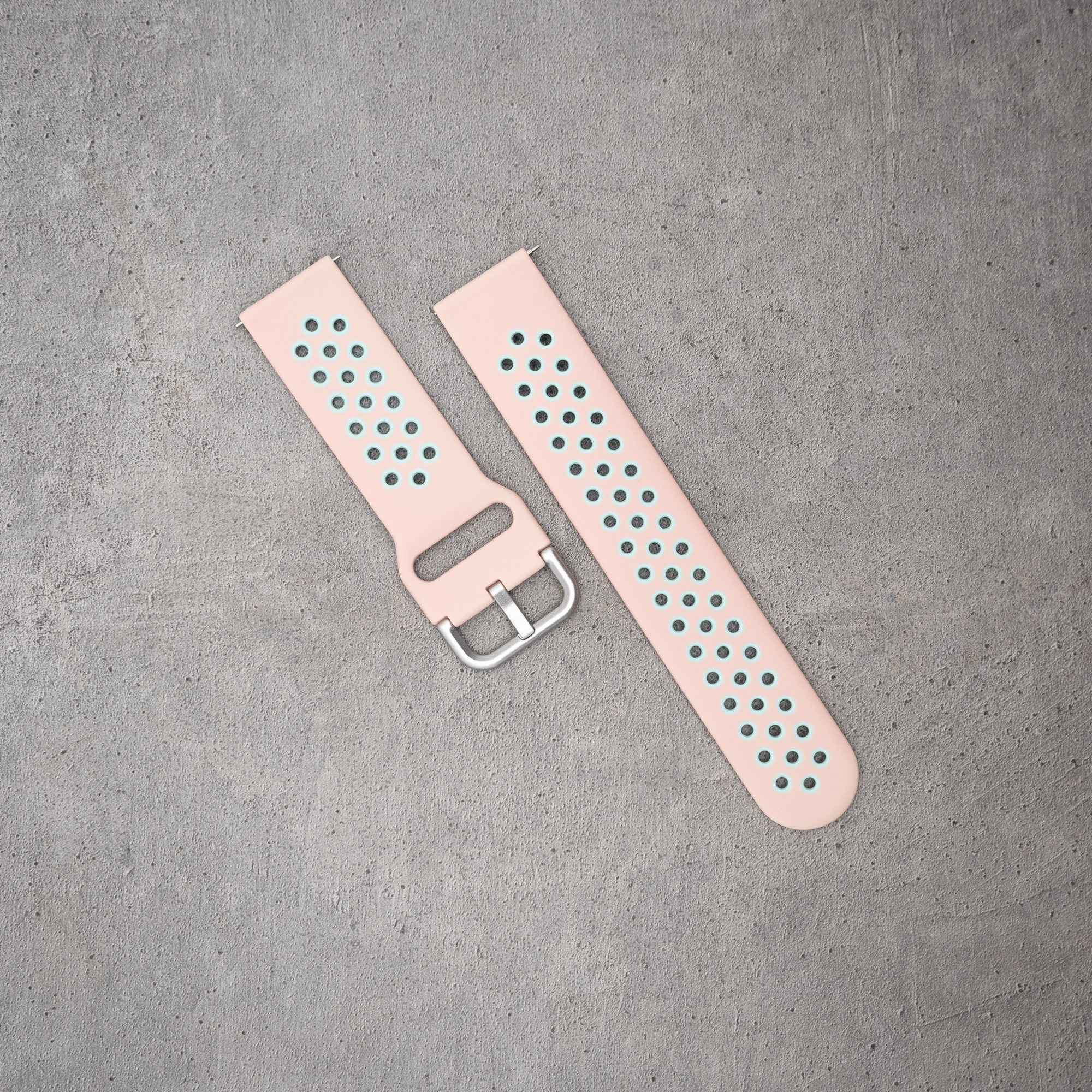 Szilikon Sport Okosóra Szíj – Perforált, 20 mm